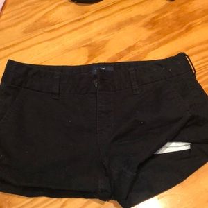black american eagle shorts